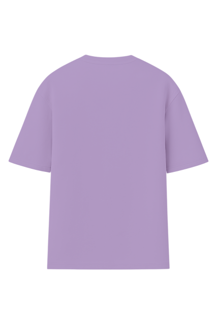 Футболка оверсайз мужская лиловая RAY OVERSIZE U0104 UNISEX