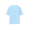 Футболка оверсайз мужская голубая RAY OVERSIZE U0104 UNISEX