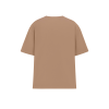 Футболка оверсайз мужская коричневая RAY OVERSIZE U0104 UNISEX