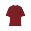 Футболка оверсайз мужская бордовая RAY OVERSIZE U0104 UNISEX