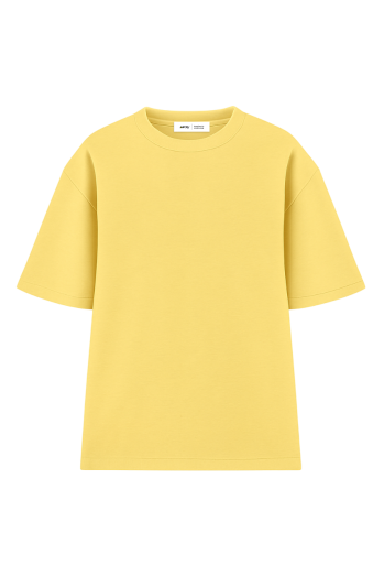 Футболка оверсайз лимонна чоловіча RAY OVERSIZE U0104-Lemon