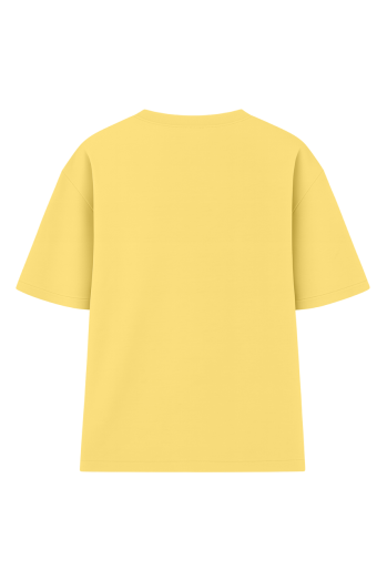 Футболка оверсайз лимонна чоловіча RAY OVERSIZE U0104-Lemon