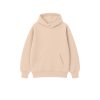 Худи оверсайз мужское бежевое утеплённое RAY OVERSIZE U0404 UNISEX