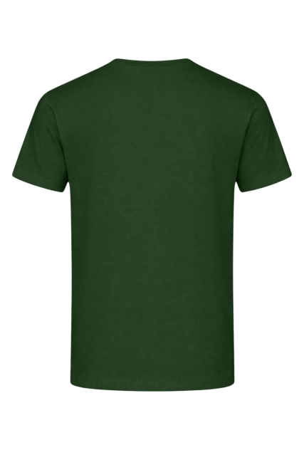 Футболка мужская тёмно- зелёная RAY PREMIUM FIT UNISEX