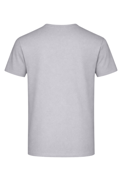 Футболка мужская светло-серая RAY PREMIUM FIT UNISEX