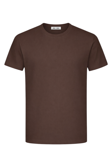 Футболка чоловіча шоколад RAY PREMIUM FIT UNISEX