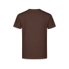 Футболка чоловіча шоколад RAY PREMIUM FIT UNISEX