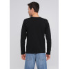 Футболка з довгим рукавом чорна RAY BASIC U0103-Black UNISEX