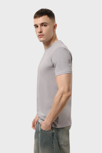 Футболка мужская светло-серая RAY PREMIUM FIT UNISEX