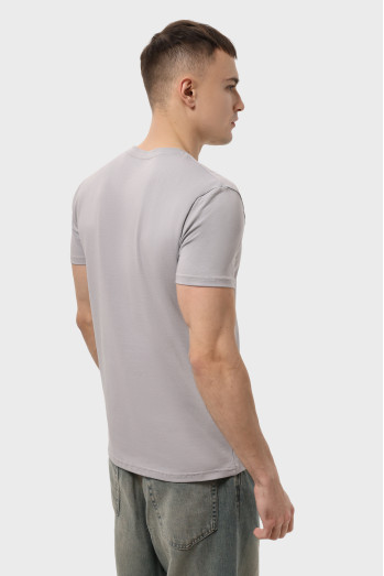 Футболка мужская светло-серая RAY PREMIUM FIT UNISEX