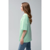 Футболка оверсайз женская светло- зелёная RAY OVERSIZE U0104-Light green