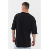 Футболка оверсайз мужская чёрная RAY OVERSIZE U0104 UNISEX