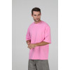 Футболка оверсайз мужская розовая RAY OVERSIZE U0104 UNISEX