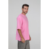 Футболка оверсайз мужская розовая RAY OVERSIZE U0104 UNISEX