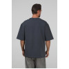 Футболка оверсайз мужская тёмно-серая RAY OVERSIZE U0104 UNISEX