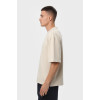 Футболка оверсайз мужская бежевая RAY OVERSIZE U0104 UNISEX