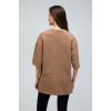 Футболка оверсайз женская коричневая RAY OVERSIZE U0104 UNISEX