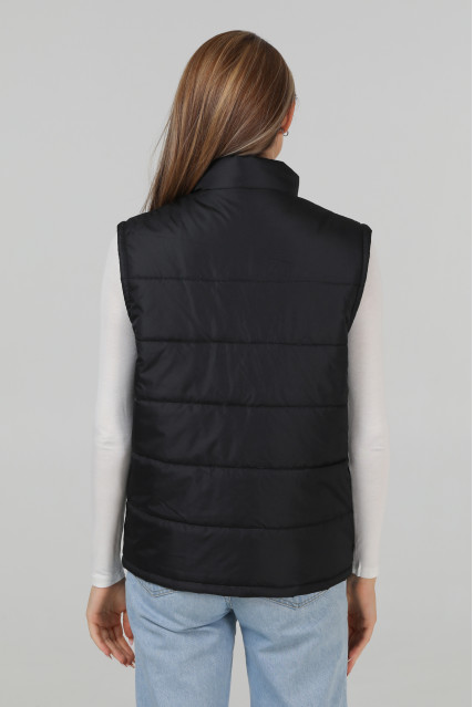 Жилет утепленний жіночий чорний RAY BASIC U0601-Black UNISEX