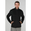 Кофта флісова чоловіча чорна RAY BASIC U0501-Black UNISEX