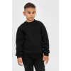 Світшот дитячий для хлопчика чорний утеплений RAY BASIC KIDS K0303