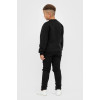Світшот дитячий для хлопчика чорний утеплений RAY BASIC KIDS K0303
