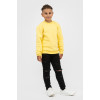 Світшот дитячий для хлопчика жовтий утеплений RAY BASIC KIDS K0303