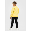 Світшот дитячий для хлопчика жовтий утеплений RAY BASIC KIDS K0303