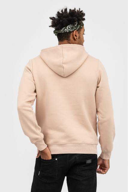 Худі чоловіче бежеве утеплене RAY BASIC U0401 UNISEX