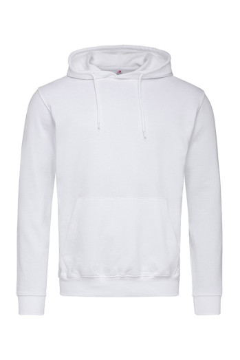 Худі чоловіче біле утепленне ST4100 HOODED SWEATSHIRT