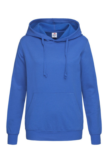 Худі жіноче волошкове ST4110 HOODED SWEATSHIRT