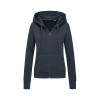 Худі жіноче синє утепленне STEDMАN SWEAT JACKET SELECT Blue Midnight