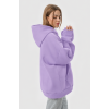 Худи оверсайз женское лиловое утеплённое RAY OVERSIZE U0404 UNISEX