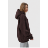 Худи оверсайз женское RAY OVERSIZE U0404 Шоколадное