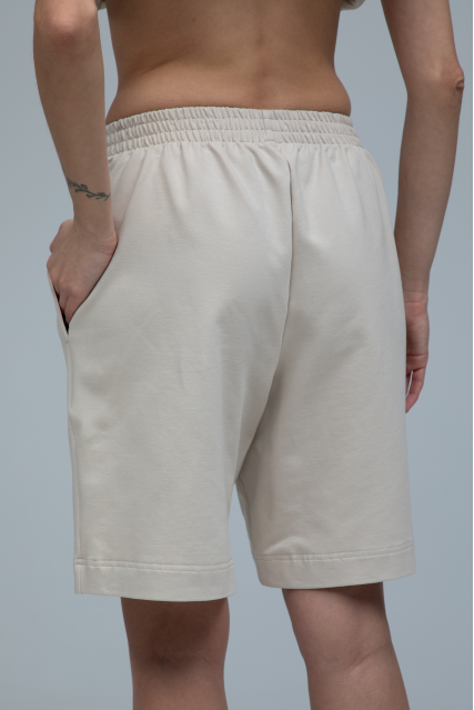 Шорты бежевые женские RAY BASIC U0701 UNISEX