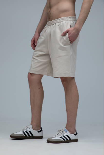 Шорты бежевые мужскиє RAY BASIC U0701 UNISEX