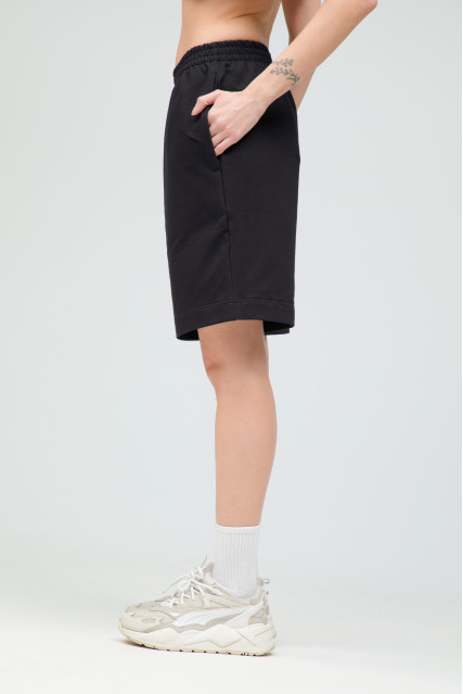 Шорты чёрные женские RAY BASIC U0701 UNISEX