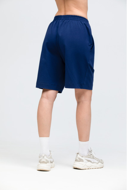 Шорты тёмно-синие женские RAY BASIC U0701 UNISEX