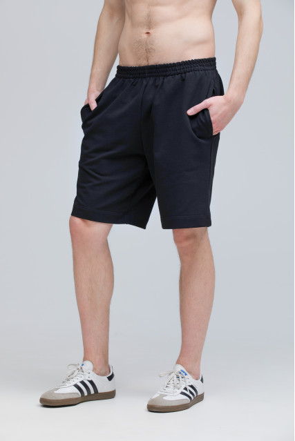 Шорты чёрные мужские RAY BASIC U0701 UNISEX