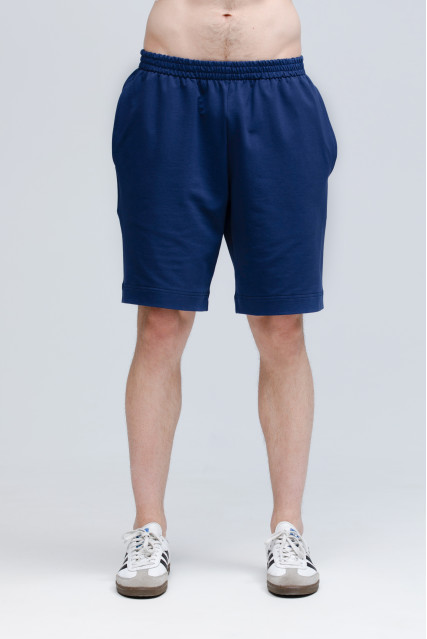 Шорты мужскиє тёмно-синие RAY BASIC U0701 UNISEX