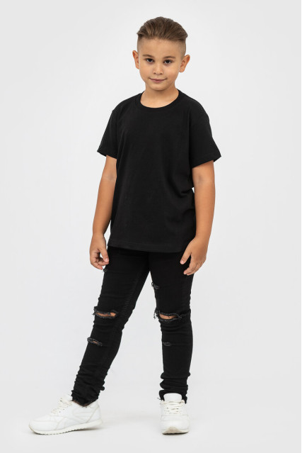 Футболка детская чёрная STEDMАN CLASSIC-T KIDS