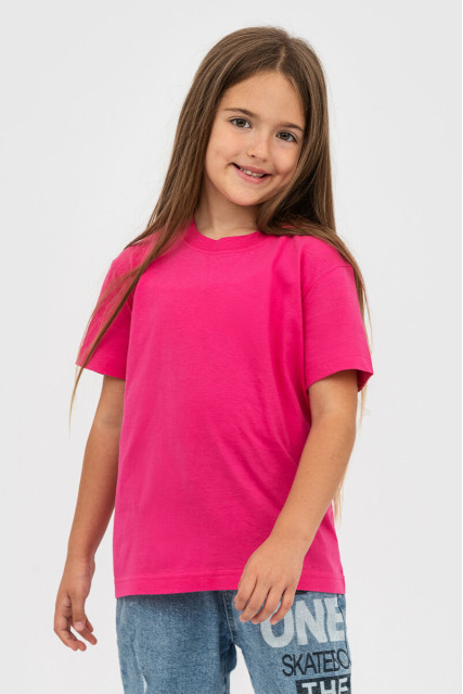 Футболка детская для девочки розовая STEDMАN CLASSIC-T KIDS