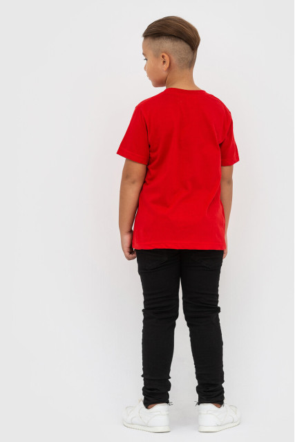 Футболка детская для мальчика красная STEDMАN CLASSIC-T KIDS