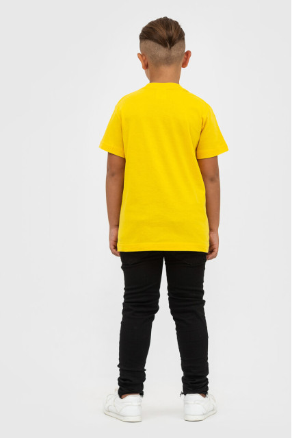 Футболка детская для мальчика жёлтая STEDMАN CLASSIC-T KIDS