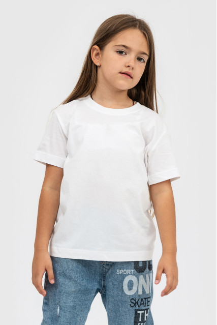 Футболка детская для девочки белая STEDMАN CLASSIC-T KIDS