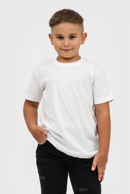 Футболка детская для мальчика белая STEDMАN CLASSIC-T KIDS