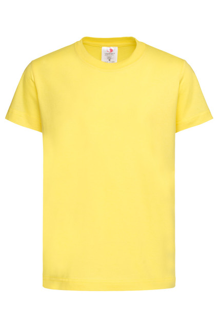 Футболка детская для девочки лимонная STEDMАN CLASSIC-T KIDS