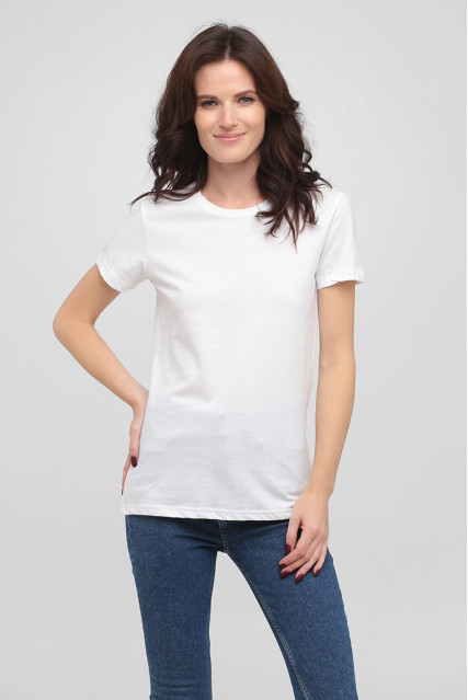 Футболка женкая белая STEDMАN CLASSIC-T