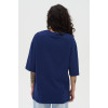Футболка оверсайз женская тёмно-синяя RAY OVERSIZE U0104 UNISEX