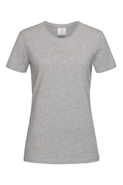 Футболка женская серый меланж STEDMАN CLASSIC-T