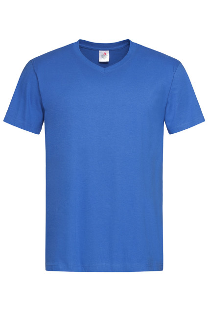 Футболка чоловіча волошкова STEDMАN CLASSIC-T V-NECK